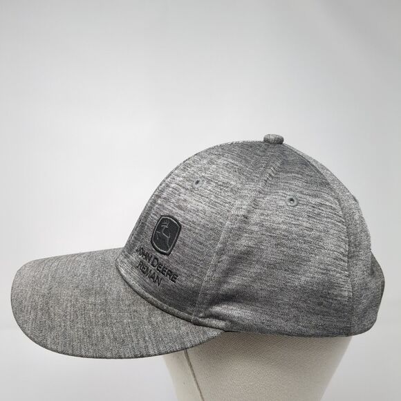 John Deere Reman 2018 Slideback Hat Gray One Size Adjustable 6 Panel - Picture 3 of 8